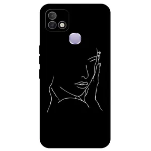 Megafone Girly 8153 Cover For Infinix Hot 10i