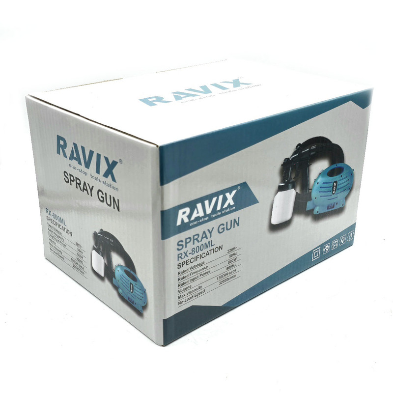 پیستوله رنگ برقی راویکس مدل RX-800ML