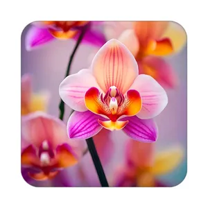 زیر لیوانی کاکتی طرح گل مدل mp16729