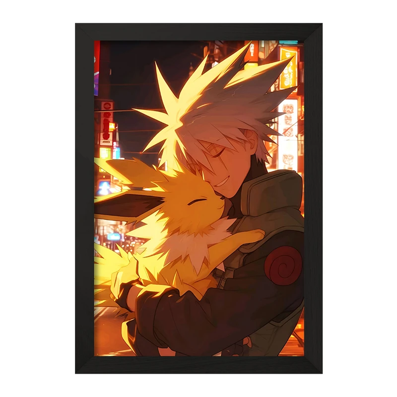 تابلو خندالو مدل انیمه پوکمون کد F9787