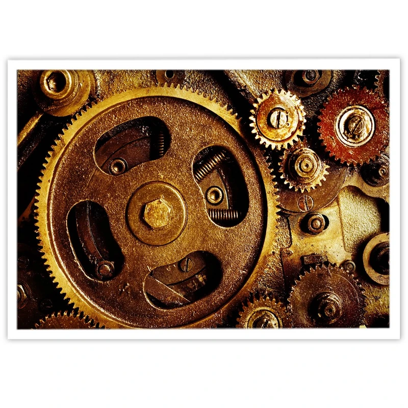 تابلو بکلیت طرح چرخ دنده مدل W-S2534