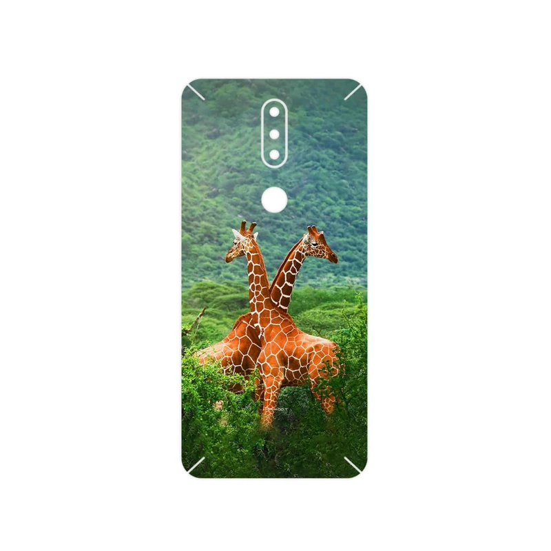 برچسب پوششی ماهوت مدل Giraffe مناسب برای گوشی موبایل نوکیا 2.4