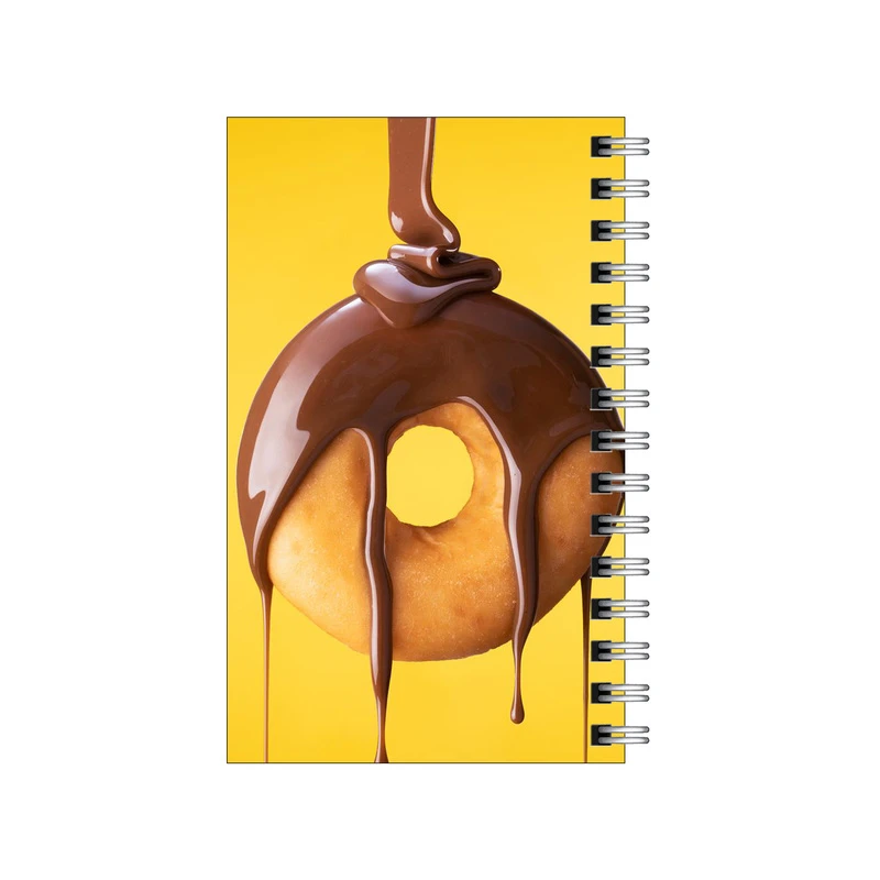 دفترچه یادداشت مدل to do list طرح شکلات و دونات کد 5694614