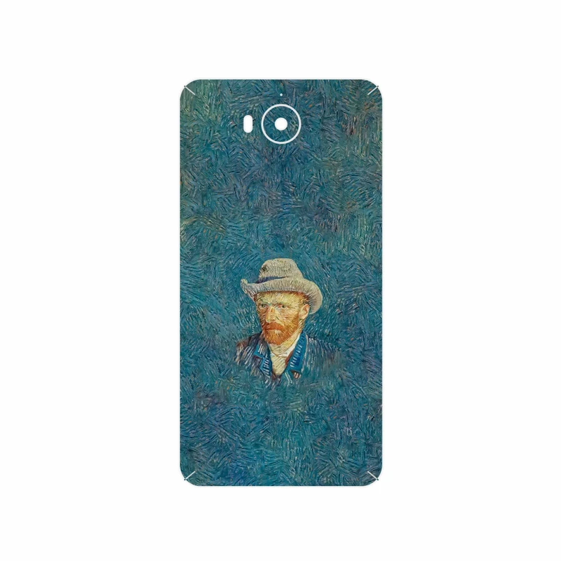 برچسب پوششی ماهوت مدل Self portrait with a gray felt hat مناسب برای گوشی موبایل هوآوی Y5 2017