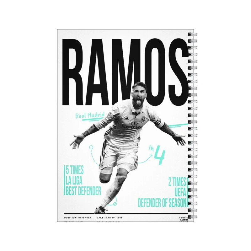 دفتر مشق 80 برگ بامبیلیپ طرح راموس کد 8053908