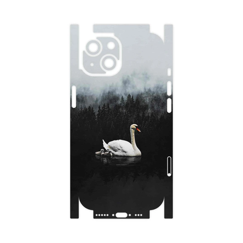 برچسب پوششی ماهوت مدل Swan_Lake-FullSkin مناسب برای گوشی موبایل اپل iPhone 15
