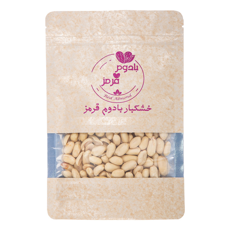 مغز بادام زمینی بادوم قرمز نمکدون - 1 کیلوگرم
