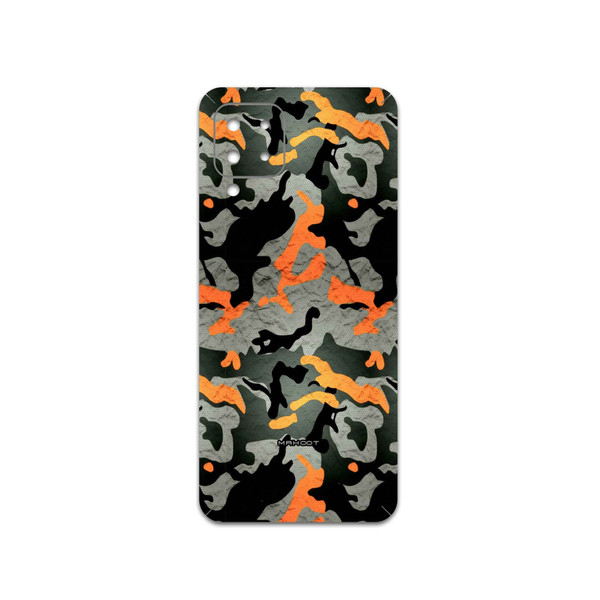 برچسب پوششی ماهوت مدل Autumn-Army مناسب برای گوشی موبایل سامسونگ Galaxy M22