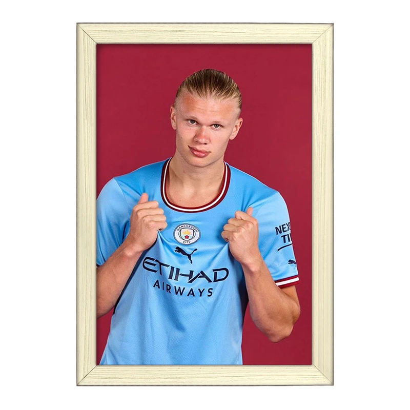 تابلو خندالو طرح ارلینگ هالند (Erling Haaland) کد 36361