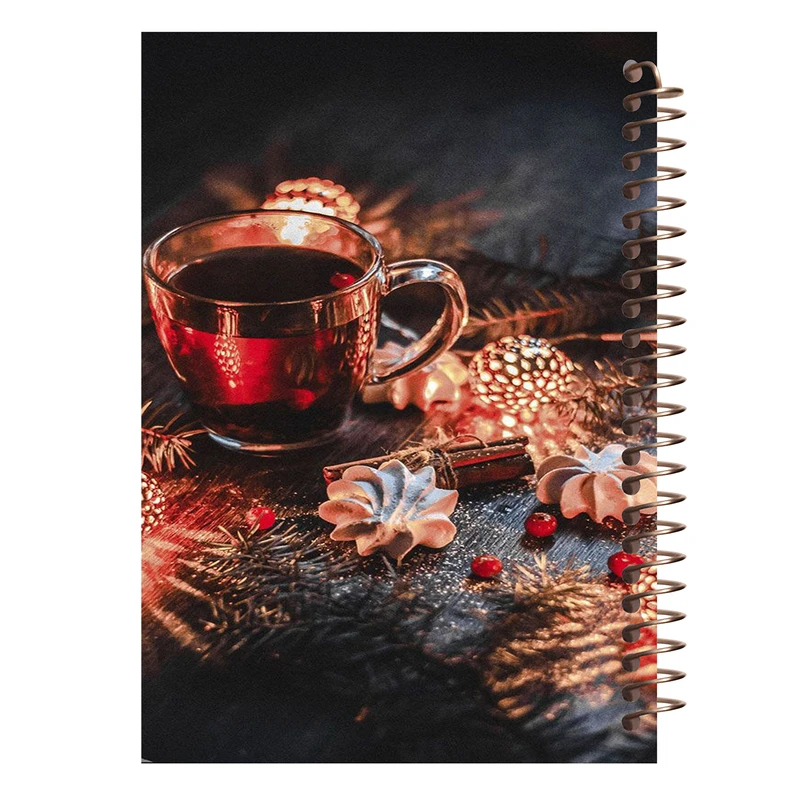 دفترچه یادداشت 100 برگ طرح کریسمس کد O174