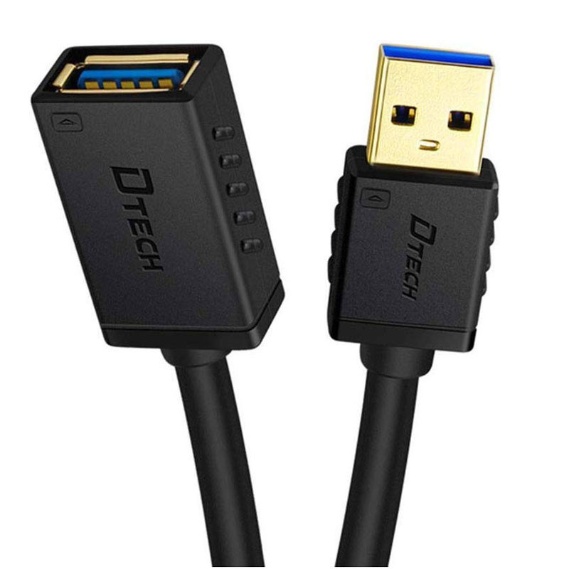 کابل افزایش طول USB3.0 دیتک مدل DT-CU0302 طول 0.5 متر