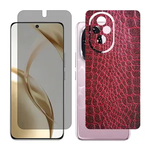 Glass Together model Privacy screen protector suitable for Honor 200 mobile phone with back cover sticker