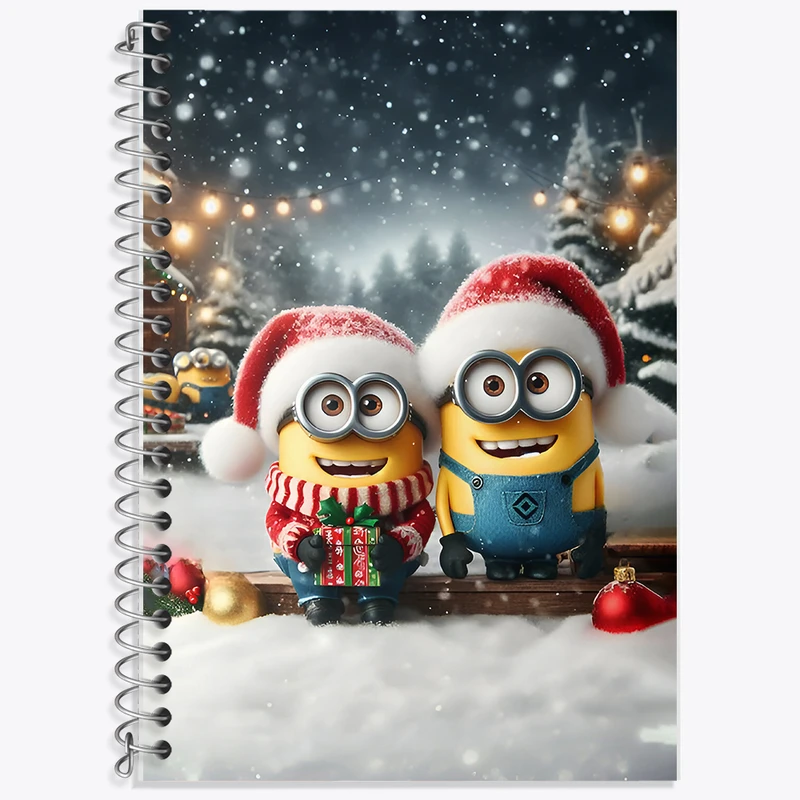 دفتر نت موسیقی 50 برگ خندالو طرح مینیون ها (Minions) کد F8083