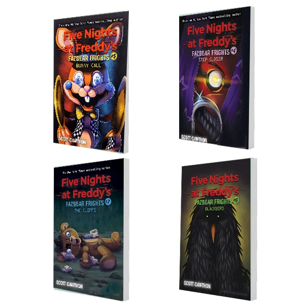 کتاب Five Nights at Freddys Fazbear اثر Scott Cawthon انتشارات آینده کتاب 4 جلدی