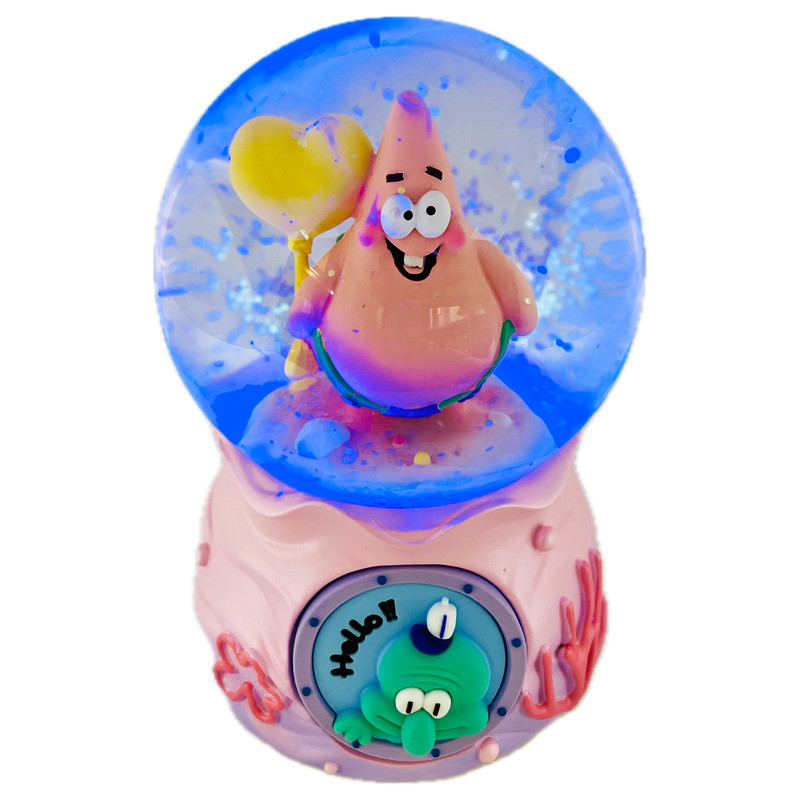 گوی موزیکال مدل پمپی مدیوم Hello طرح قطره عاشق کد 600.MPA1623.20