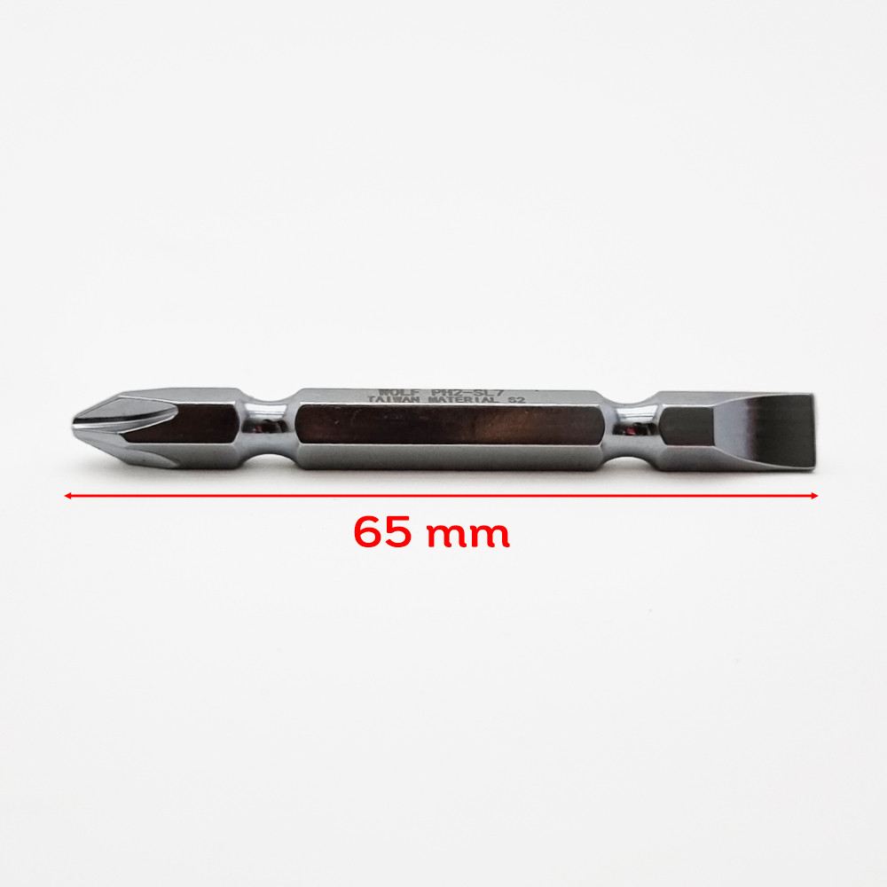 سر پیچ گوشتی یکسر دوسو و یکسر چهارسو مدل SL7PH2 سر پیچ گوشتی یکسر دوسو و یکسر چهارسو مدل SL7PH2