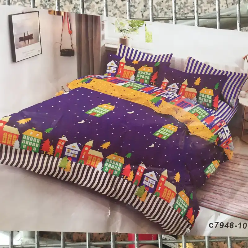 پارچه ملحفه مدل story city
