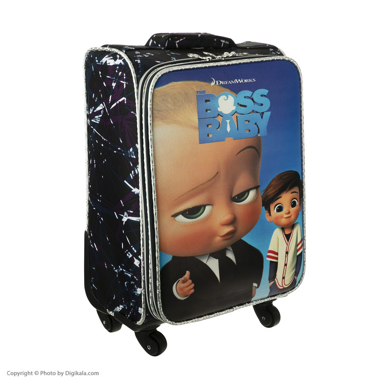 چمدان کودک مدل بچه رئیس