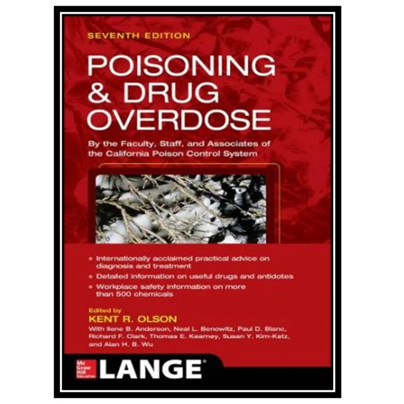 کتاب Poisoning & Drug Overdose اثر Kent R. Olson انتشارات مؤلفین طلایی