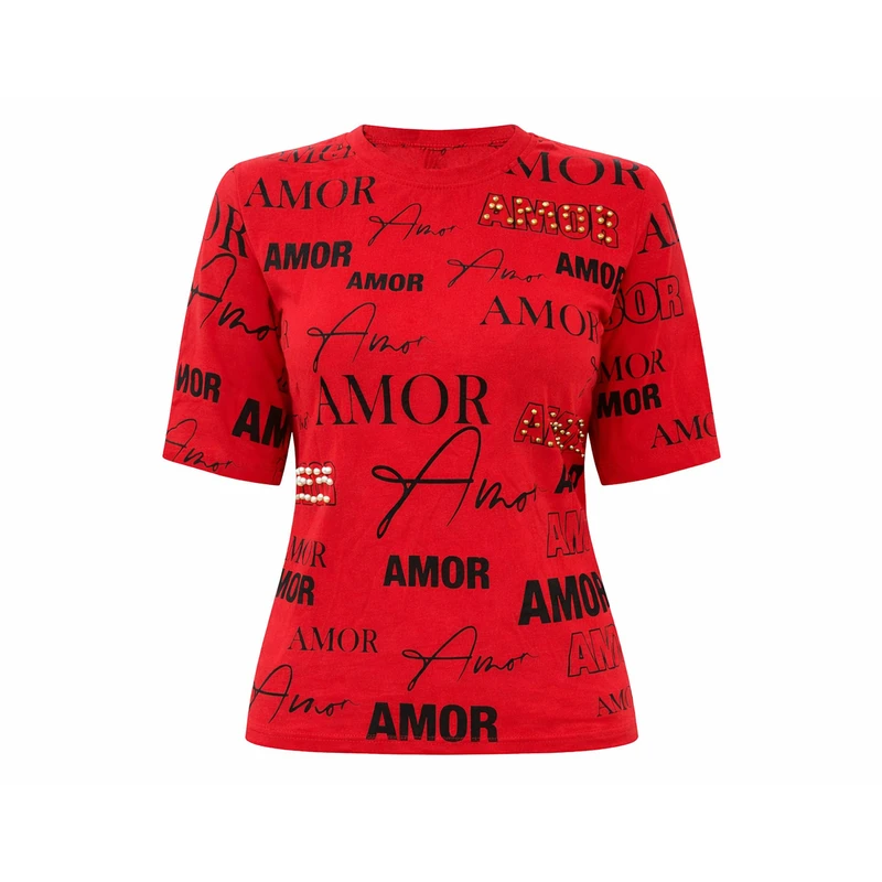 تی‌شرت آستین کوتاه زنانه مدل P5