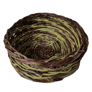 سبد حصیری مدل میوه خوری