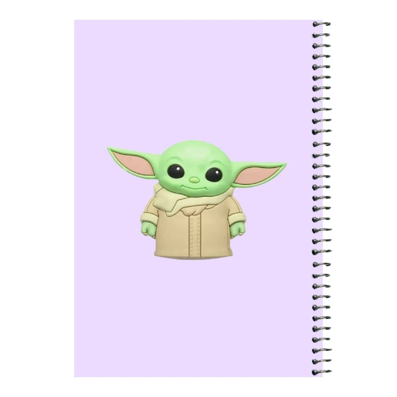 دفتر مشق 80 برگ اس جی مدل بیبی یودا کد 17