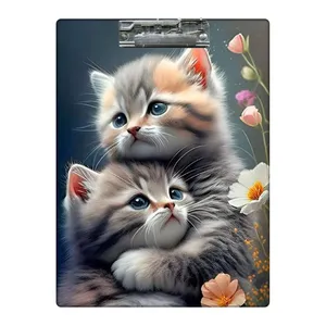 تخته شاسی طرح پیشی های  رمانتیک کد 2180767 سایز A4