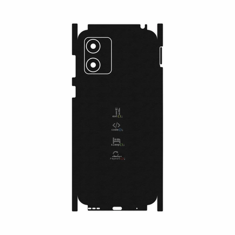 برچسب پوششی ماهوت مدل Programming 2-FullSkin مناسب برای گوشی موبایل موتورولا Moto E13