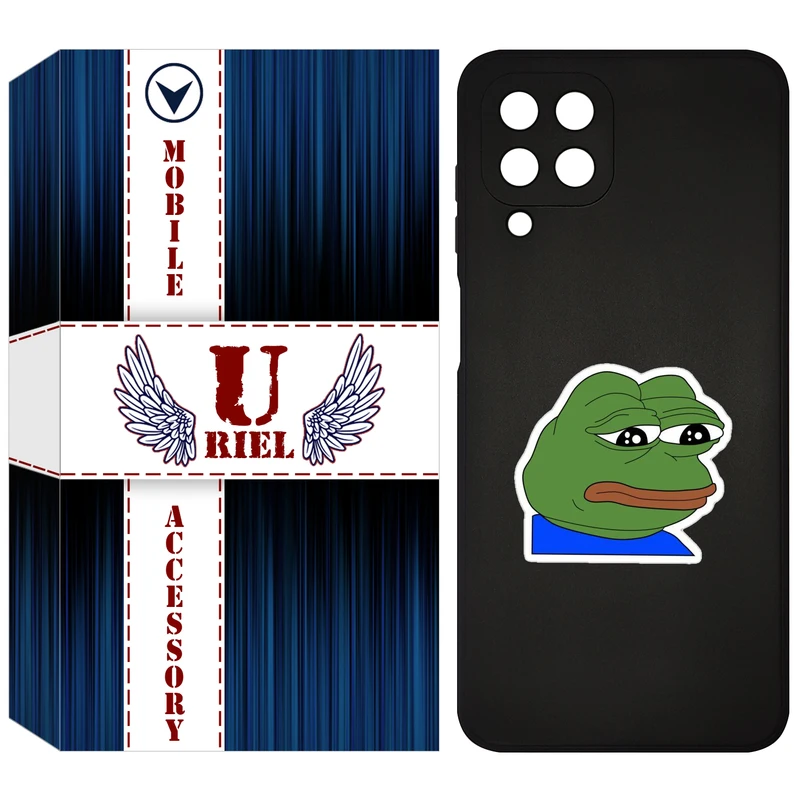 کاور یوریل مدل KSH کد 86 طرح قورباغه غمگین مناسب برای گوشی موبایل سامسونگ Galaxy M33