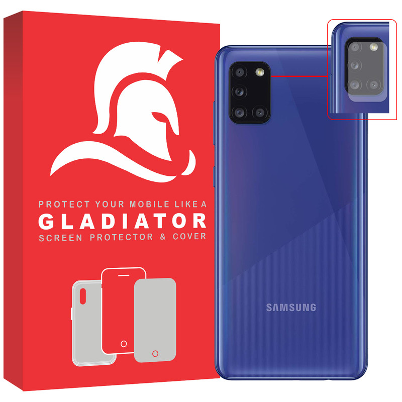 محافظ لنز دوربین گلادیاتور مدل GCS1000 مناسب برای گوشی موبایل سامسونگ Galaxy A31