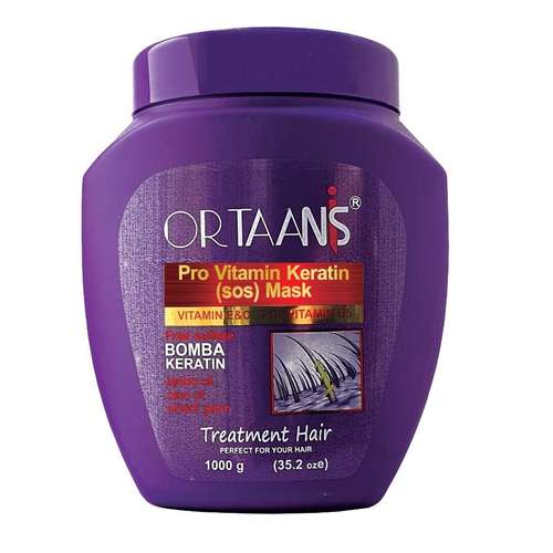 ماسک مو اورتانیس مدل کراتین حجم 1000 میلی لیتر