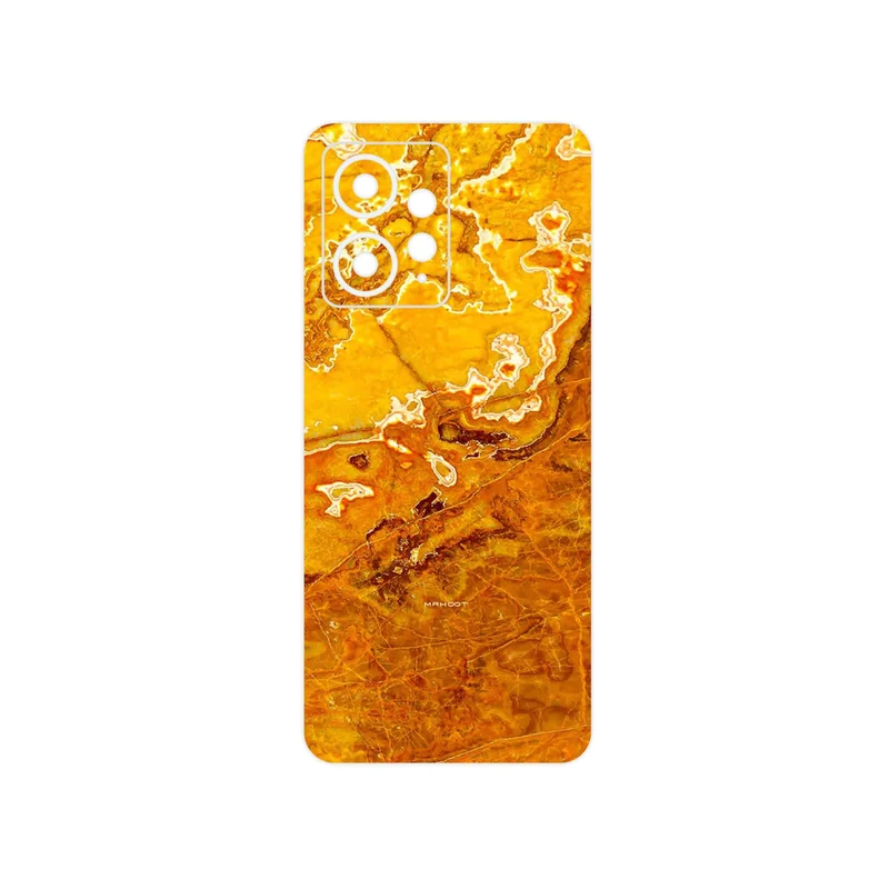 برچسب پوششی ماهوت مدل Gold Marble مناسب برای گوشی موبایل شیائومی Redmi Note 12 4G