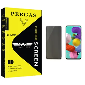 Waily Nice Pergas Glass Privacy Screen Protector For Samsung سامسونگ Galaxy A51
