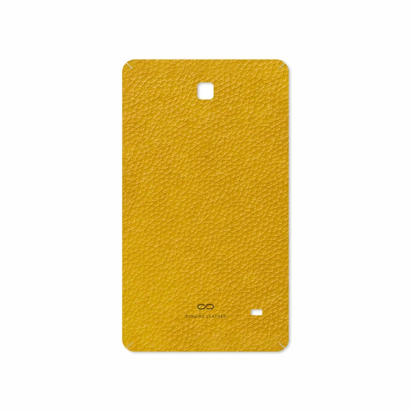 برچسب پوششی ماهوت مدل Mustard-Leather مناسب برای تبلت سامسونگ Galaxy Tab 4 7.0 2014 T231