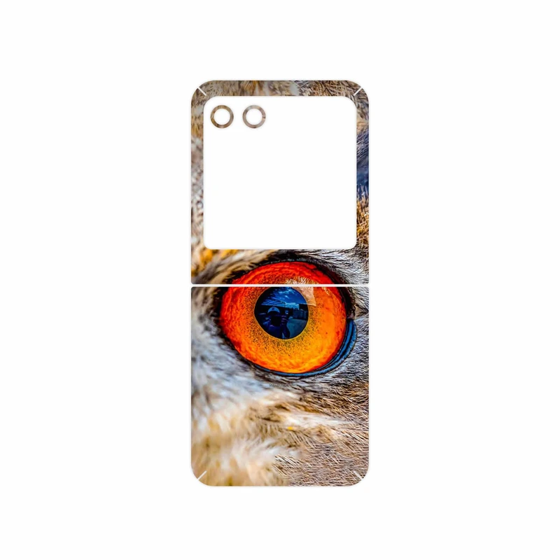 برچسب پوششی ماهوت مدل Owl eyes مناسب برای گوشی موبایل موتورولا Razr 40 Ultra