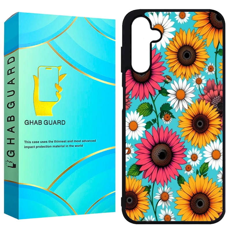 کاور قاب گارد طرح گل گلی مدل GCHPA25 مناسب برای گوشی موبایل سامسونگ Galaxy A25