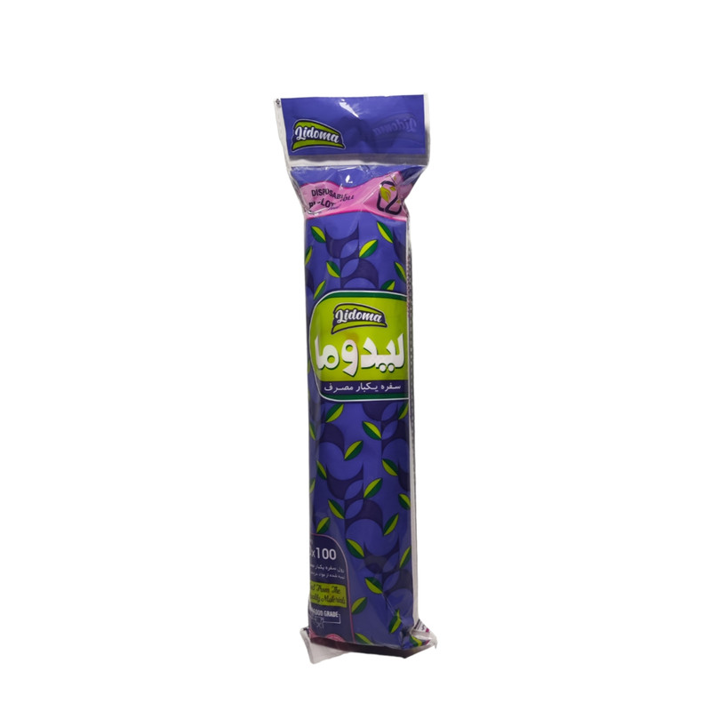 سفره یکبار مصرف لیدوما طرح دار رول 100 متری سفره یکبار مصرف لیدوما طرح دار رول 100 متری