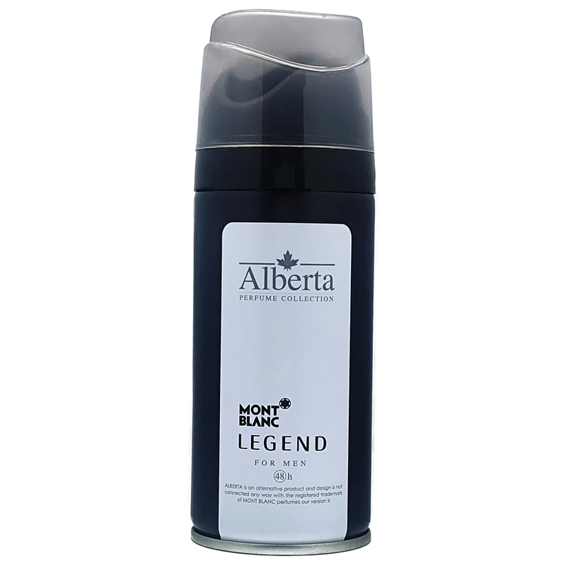 اسپری بدن مردانه آلبرتا مدل مونت بلک  حجم 150 میلی لیتر