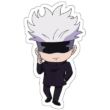 استیکر لپ تاپ مدل Satoru Gojo- Jujutsu Kaisen Chibi