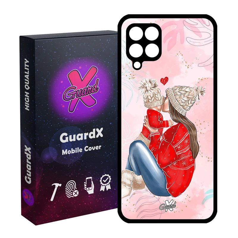 کاور گارد ایکس طرح دختر مدل Glass10335 مناسب برای گوشی موبایل سامسونگ Galaxy M32 4G / F22