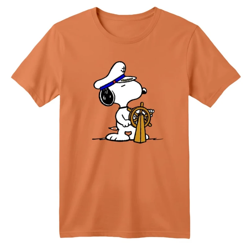 تی شرت آستین کوتاه بچگانه مدل اسنوپی کد ۳۹