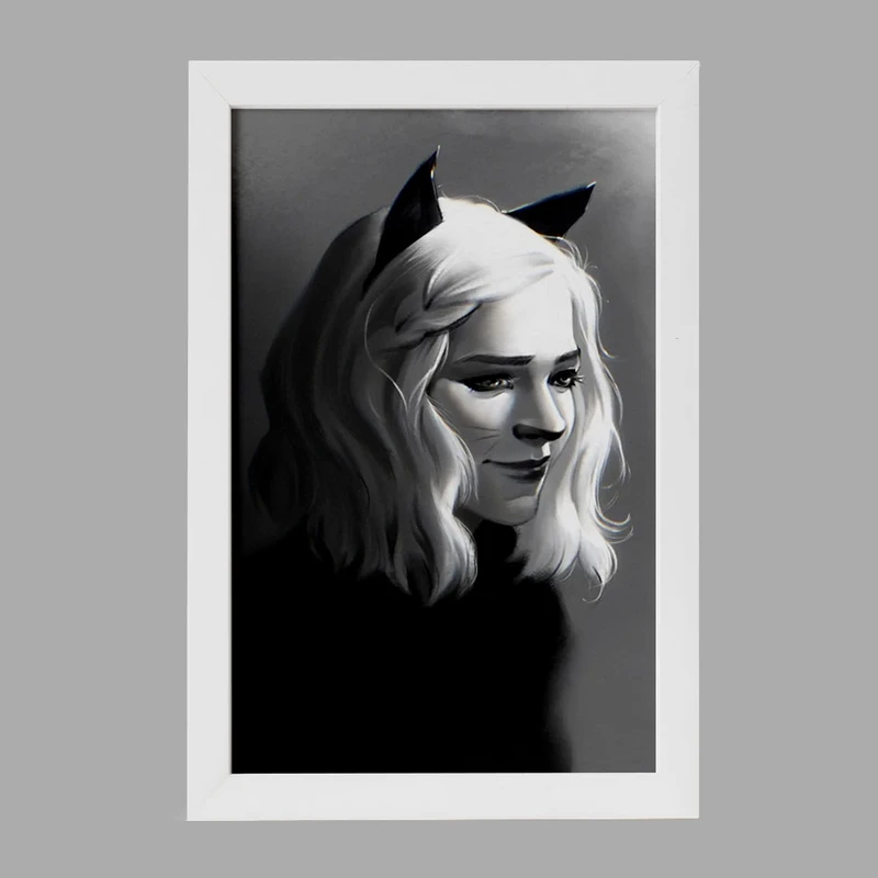 تابلو خندالو مدل سریال ونزدی Wednesday کد 25195