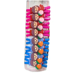 گیره مو دخترانه مدل انبری پاستیلی مجموعه 20 عددی