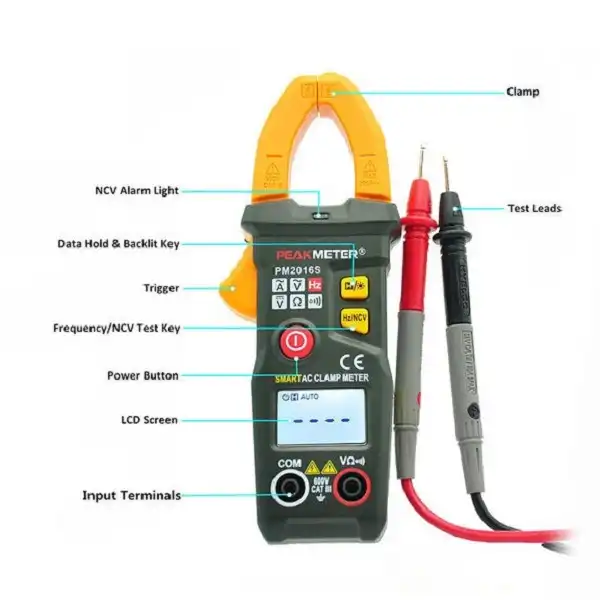 کلمپ آمپر متر پیک متر مدل  PM2016S