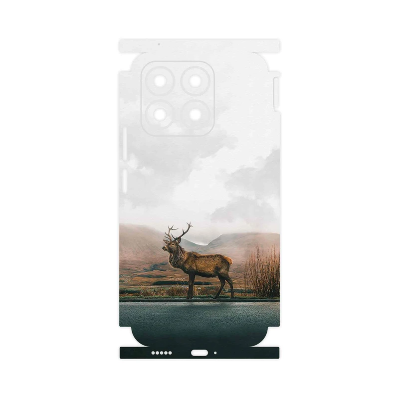 برچسب پوششی ماهوت مدل Horned_Deer-FullSkin مناسب برای گوشی موبایل آنر X8b