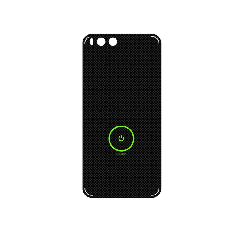 برچسب پوششی ماهوت مدل Minimal Power Button مناسب برای گوشی موبایل شیائومی Mi 6