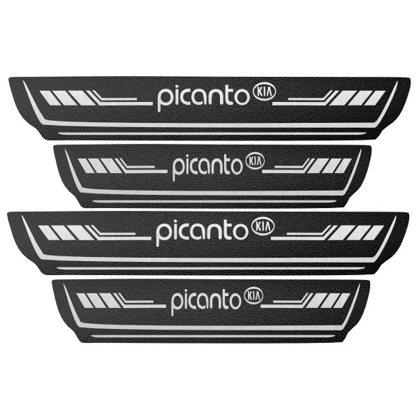 پارکابی خودرو آداک طرح چرم کد KIApicanto01 مناسب برای کیاپیکانتو مجموعه 4 عددی