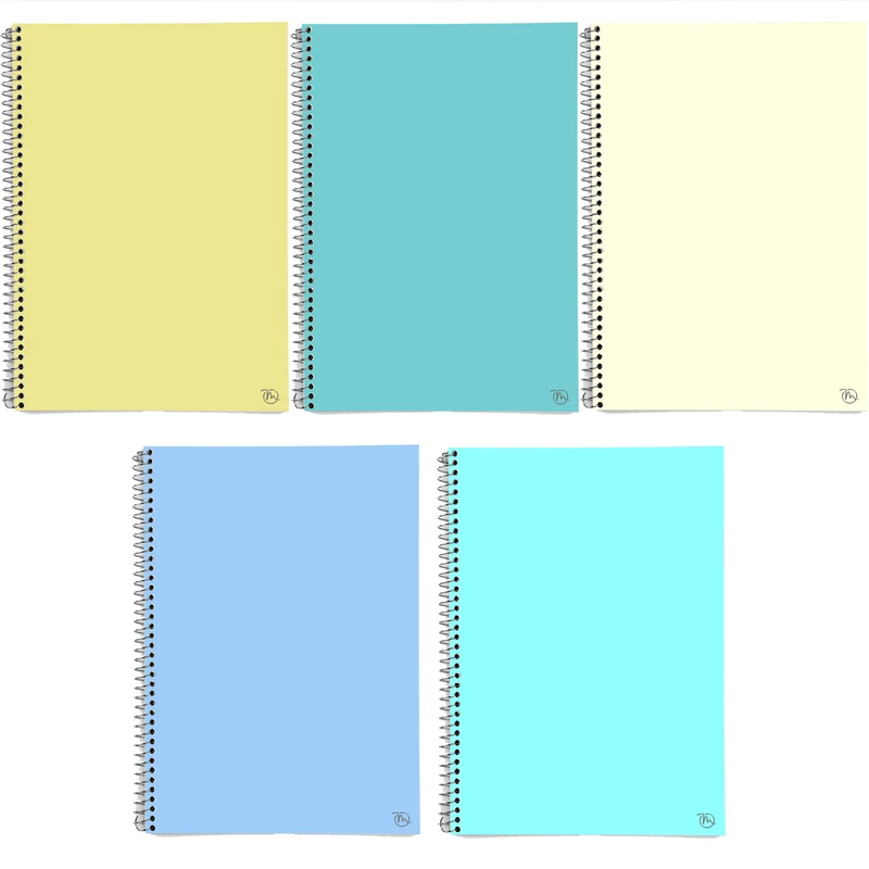 دفتر مشق 50 برگ مدوپد طرح ساده کد BD10196 مجموعه 5 عددی