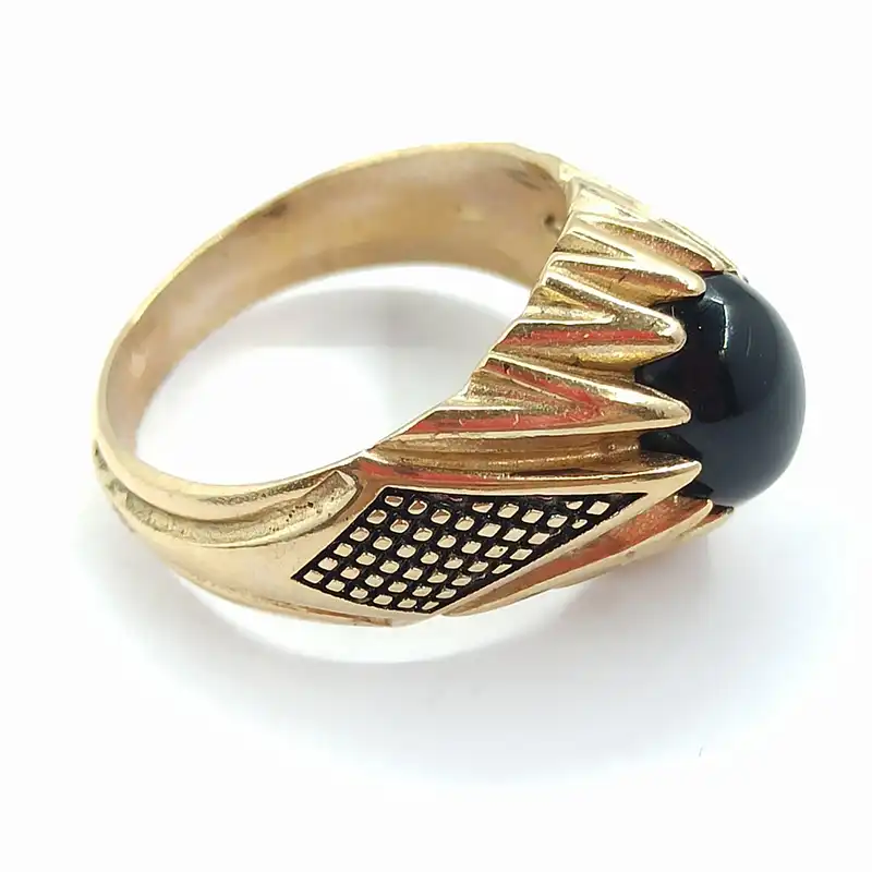 انگشتر مردانه سلین کالا مدل عقیق ce-k253