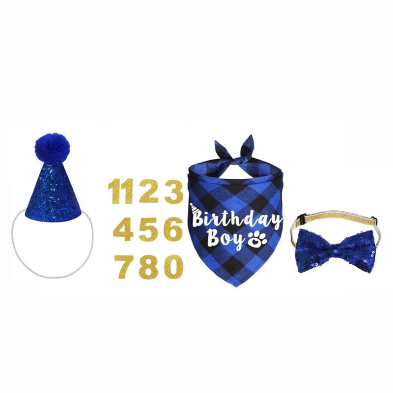 تم تولد سگ و گربه مدل پسرانه مجموعه ۴ عددی